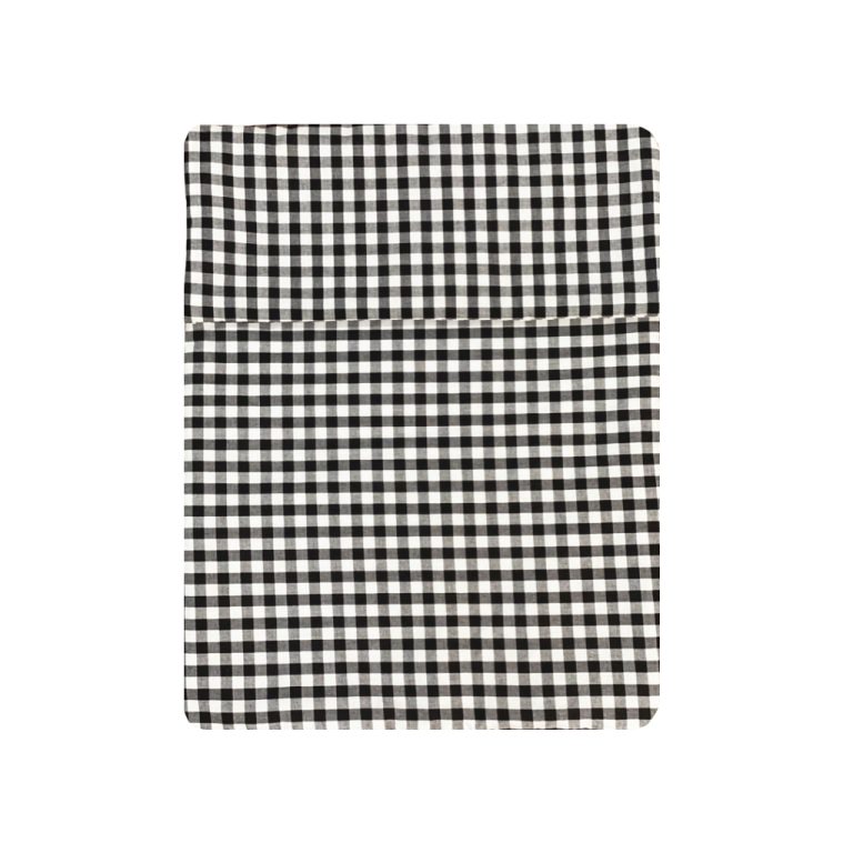 Colchita verano  vichy negro - Imagen 1