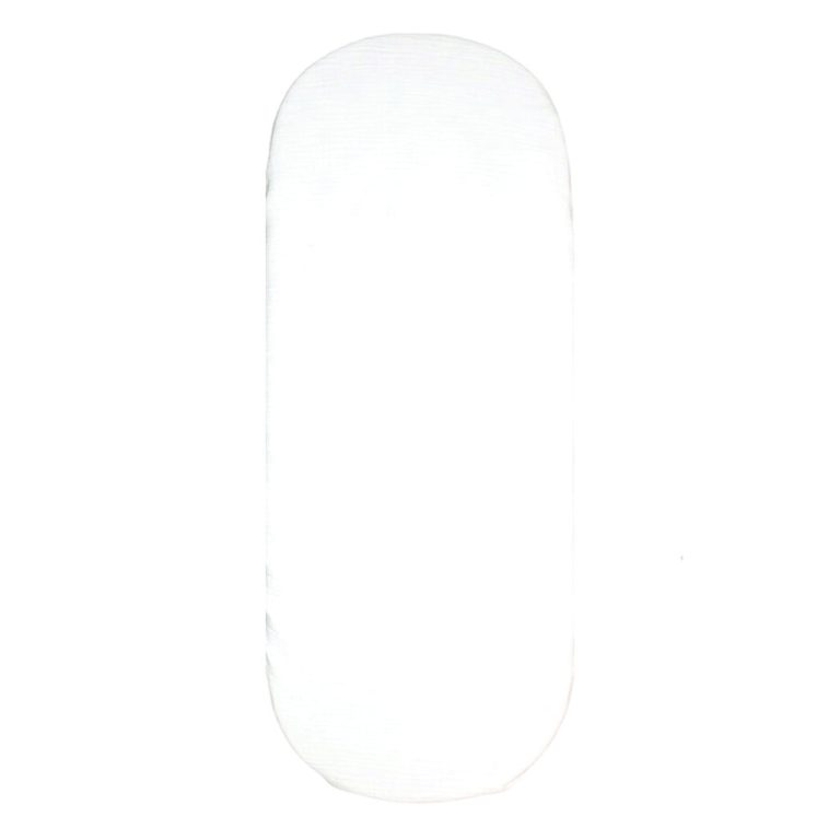 Bajera capazo bambula blanca - Imagen 1