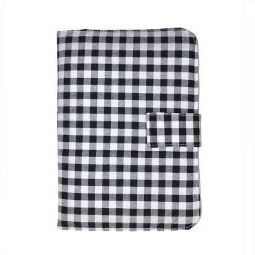 Portadocumentos vichy negro