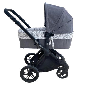 Funda capazo universal Olivia gris