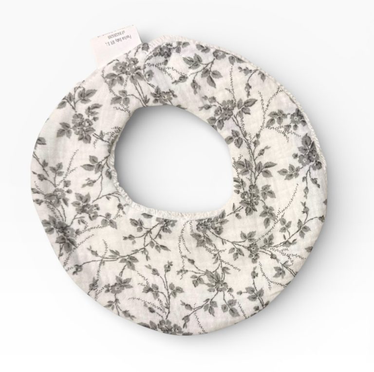 Babero Olivia Gris - Imagen 1