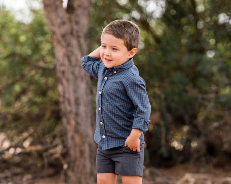 Camisa Niño Cuadros Kurai - Imagen 3