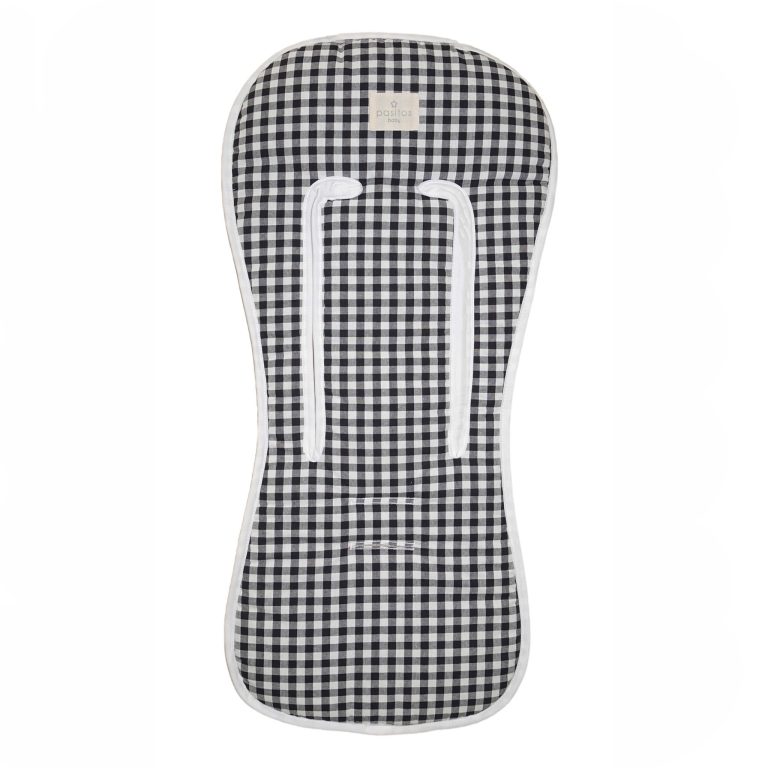 Colchoneta Vichy negro - Imagen 1