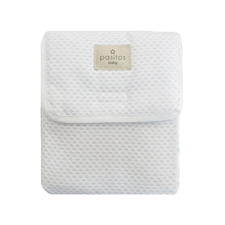 Cambiador paseo piqué grande blanco - Imagen 1