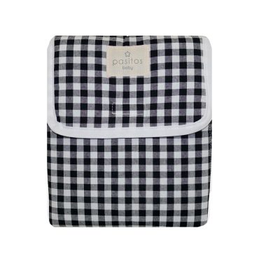 Cambiador paseo vichy negro