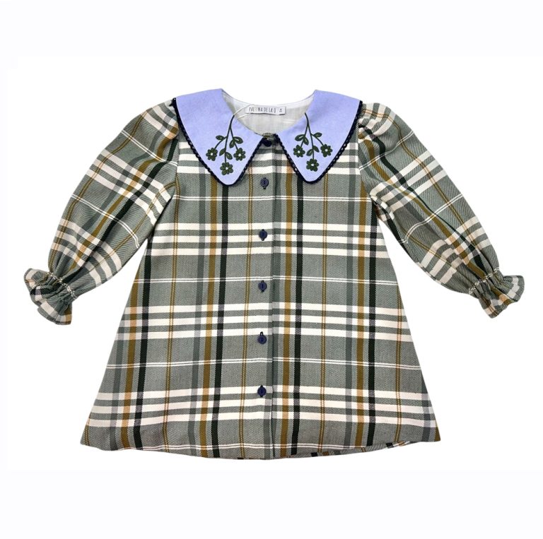 Vestido cuadros - Imagen 1