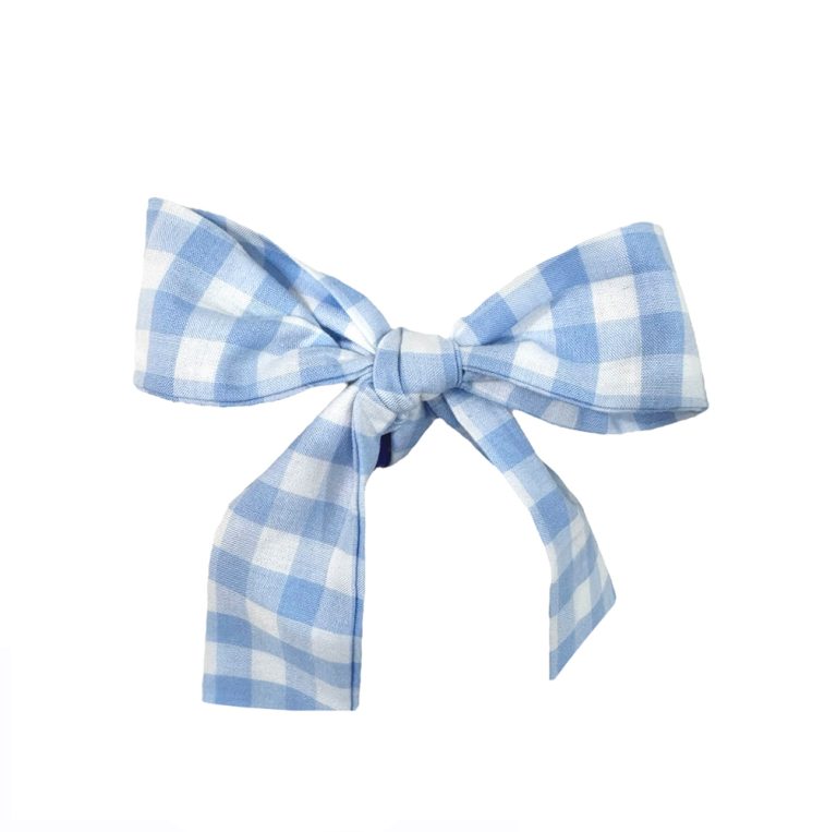 Lazo Vichy celeste - Imagen 1