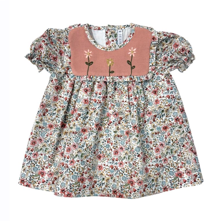 Vestido flores Begonya - Imagen 1