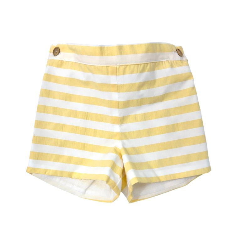 Short rayas amarillas - Imagen 1