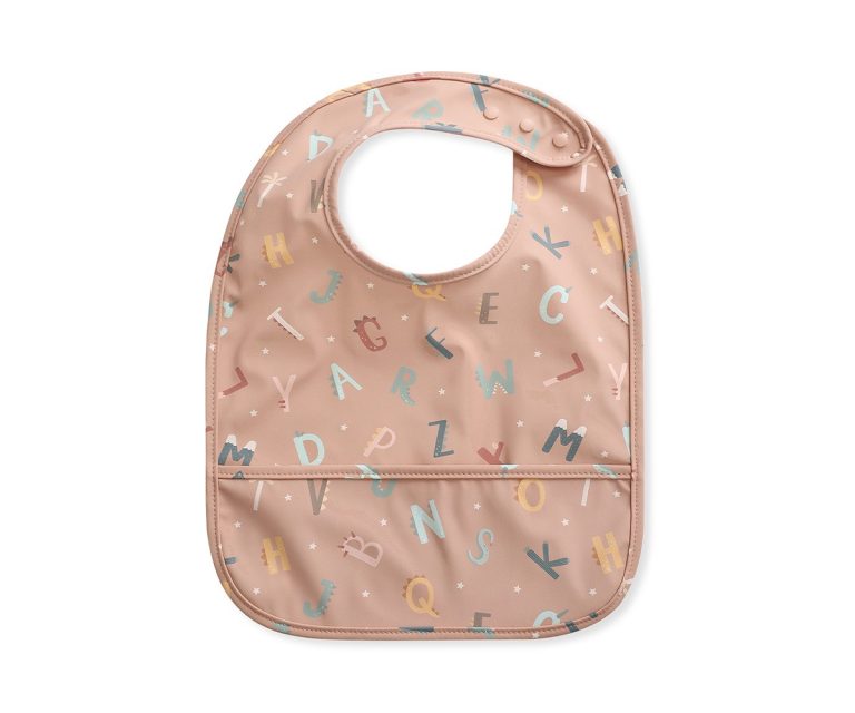 Babero Impermeable Funny Letters - Imagen 1