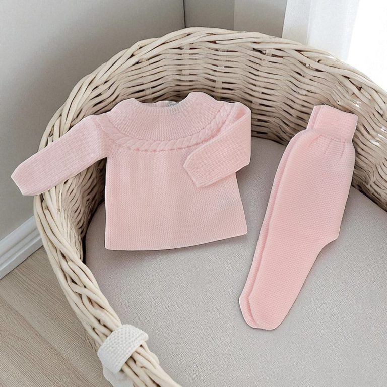 Conjunto trenza rosa - Imagen 1