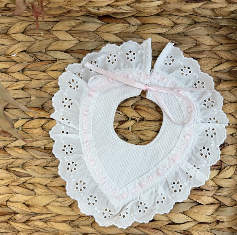 Babero pico Marisa Rosa - Imagen 1