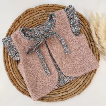 Chaleco borreguito Peonia