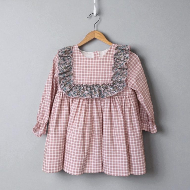 Vestido vichy Peonia - Imagen 1