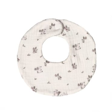 Babero Conejitos rosas