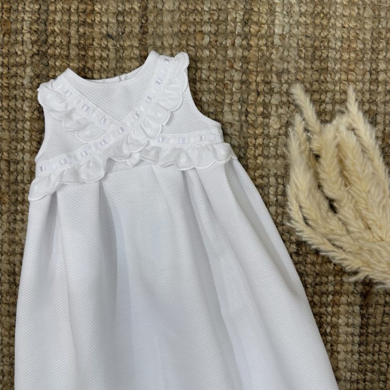 Faldón Maria blanco - Imagen 2