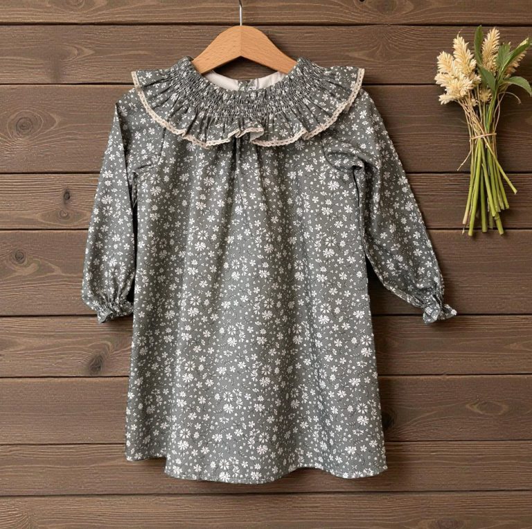 Vestido Liberty Verde - Imagen 1