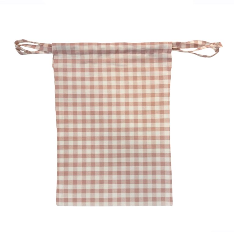 Bolsa Muda Grande Vichy rosa - Imagen 1