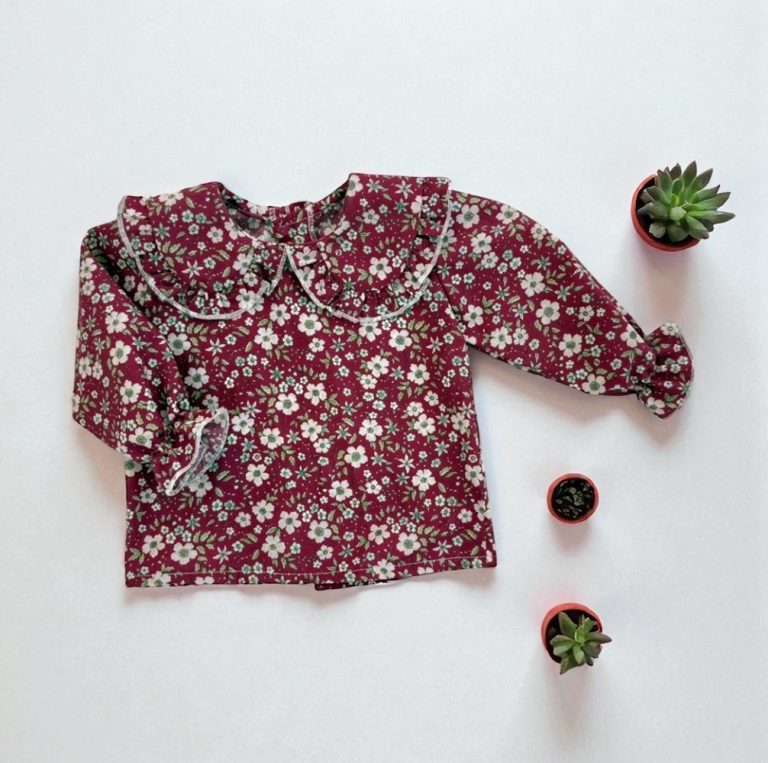 Blusa estampada buganvilla - Imagen 1