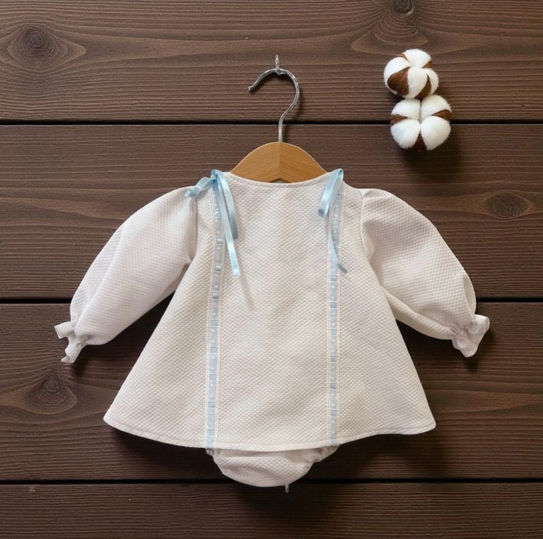 r Vestido Inés Celeste - Imagen 1