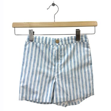 Pantalón rayas celeste 4 Años