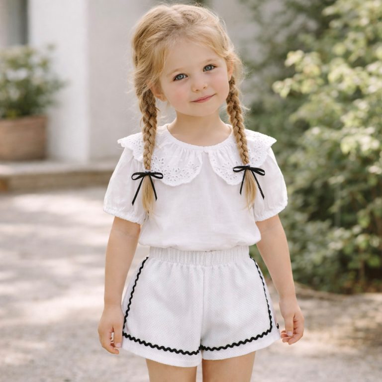 Short pique Ondulina negra - Imagen 1