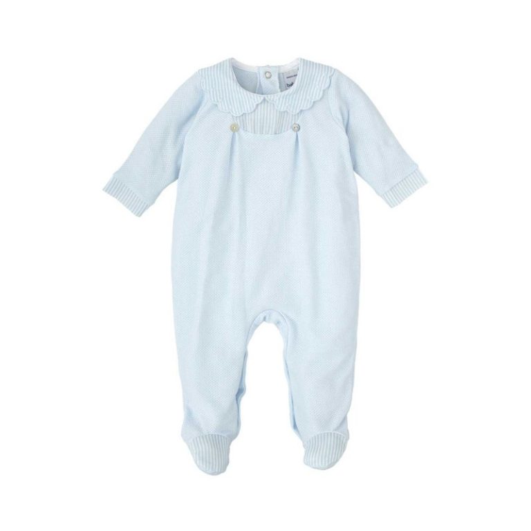 Pijama abertura trasera celeste - Imagen 1