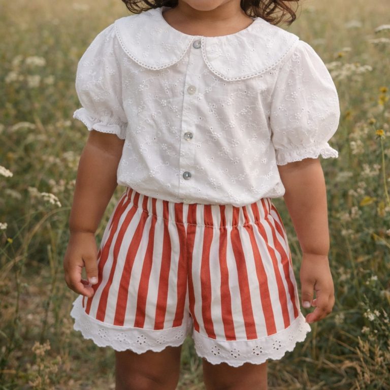 Short rayas Pomelo - Imagen 1