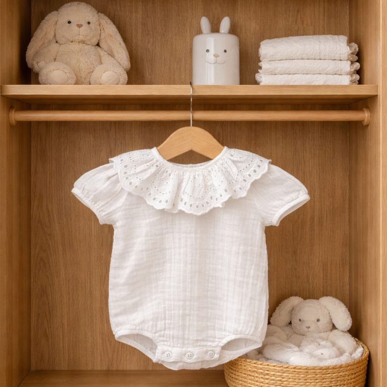 Pelele Bambula blanco - Imagen 1