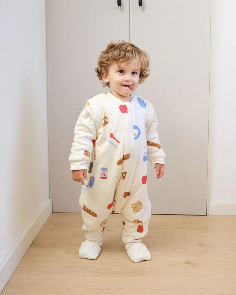 Pijama manta con mangas y calcetines antideslizantes - Good morning- TOG 1 - Imagen 2