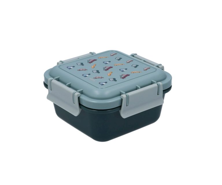 Cajita Almuerzo Vintage Cars - Imagen 1