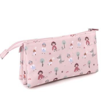 Estuche 3 Compartimentos Little Red Personalizable