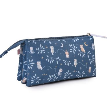 Estuche 3 Compartimentos Magical Forest Personalizable