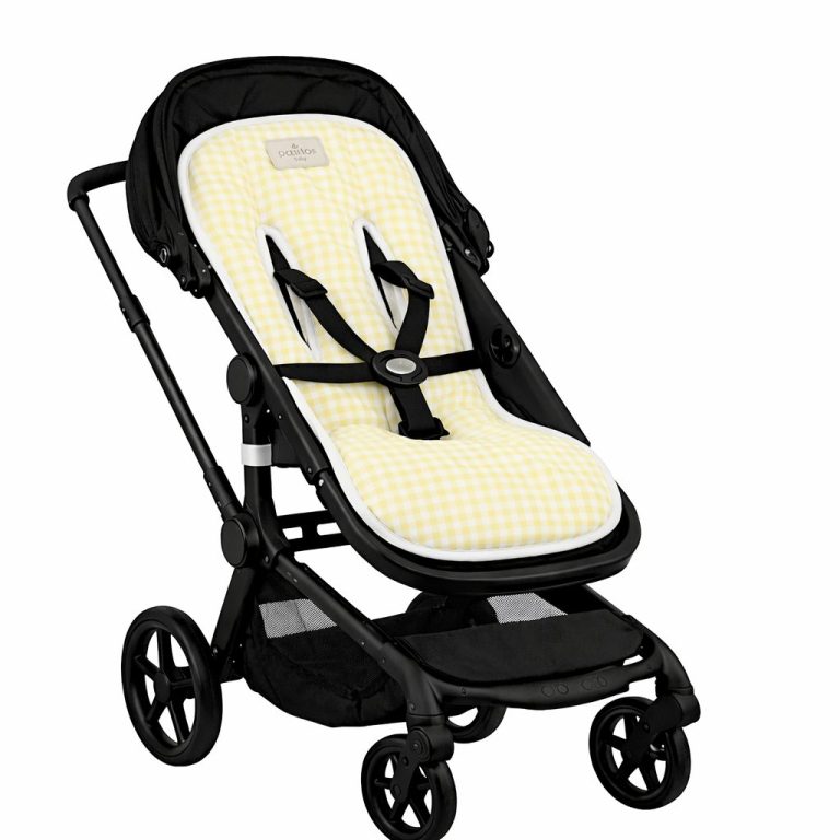 Colchoneta Vichy Amarillo - Imagen 1