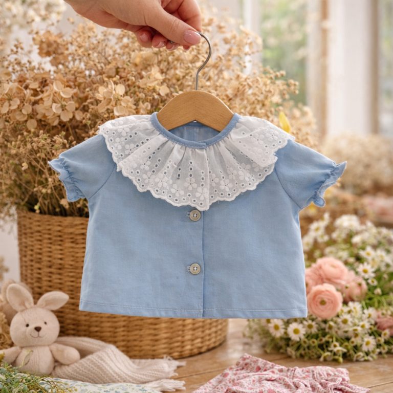 Blusa Mimi azul - Imagen 1