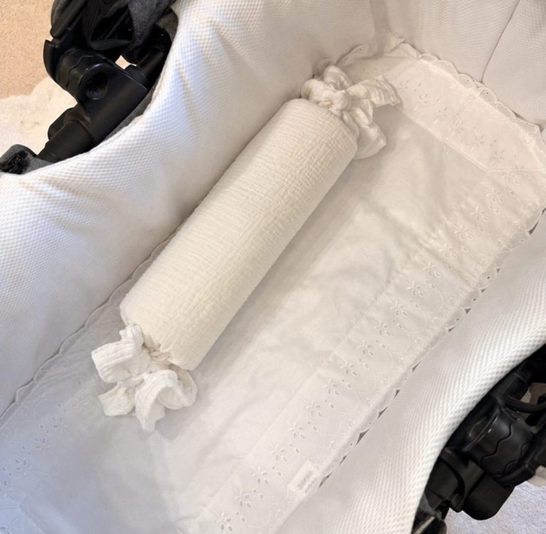 Rulo antivuelco bambula blanco - Imagen 1