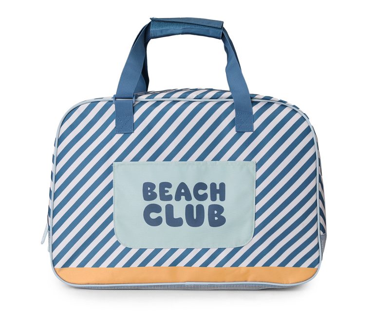 Bolso de Playa con Rejilla Stripes Blues & Beyond - Imagen 1