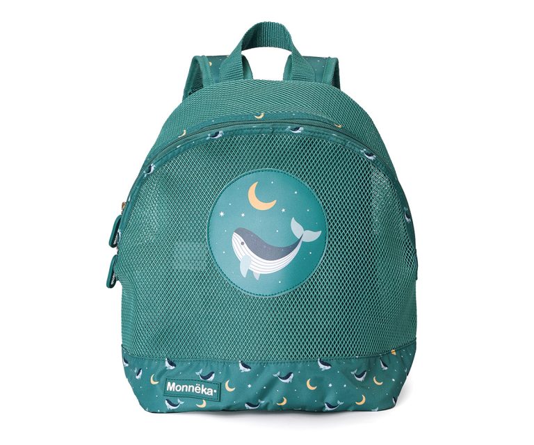Mochila Infantil Antiarena Whale Teal - Imagen 1