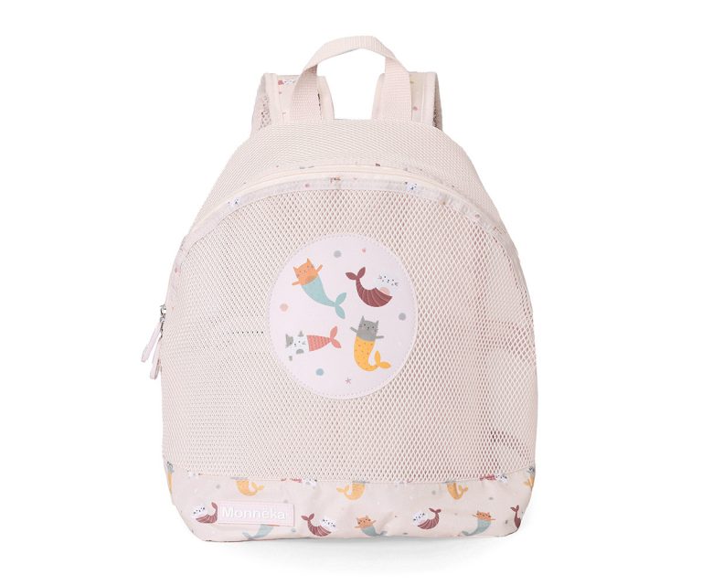 Mochila Infantil Antiarena Mermaid Cats - Imagen 1