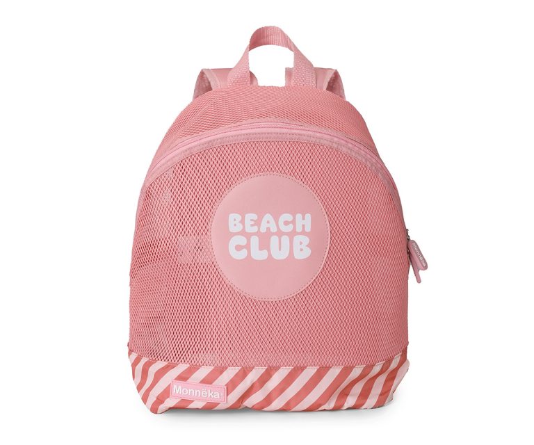 Mochila Infantil Antiarena Stripes Bloom & Blush - Imagen 1
