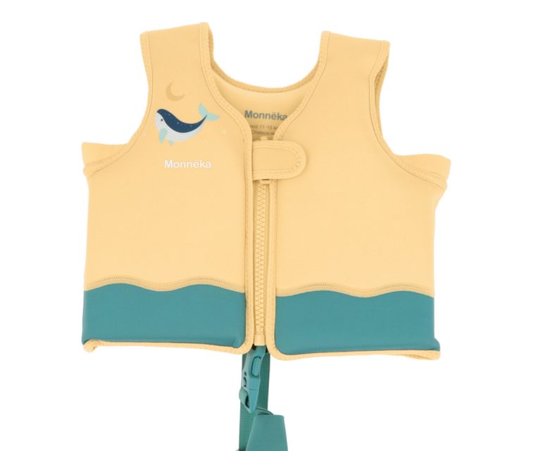 Chaleco Flotador Aprendizaje Whale Teal - Imagen 1