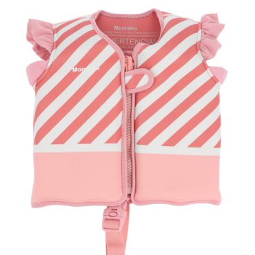 Chaleco Flotador Aprendizaje Stripes Bloom & Blush