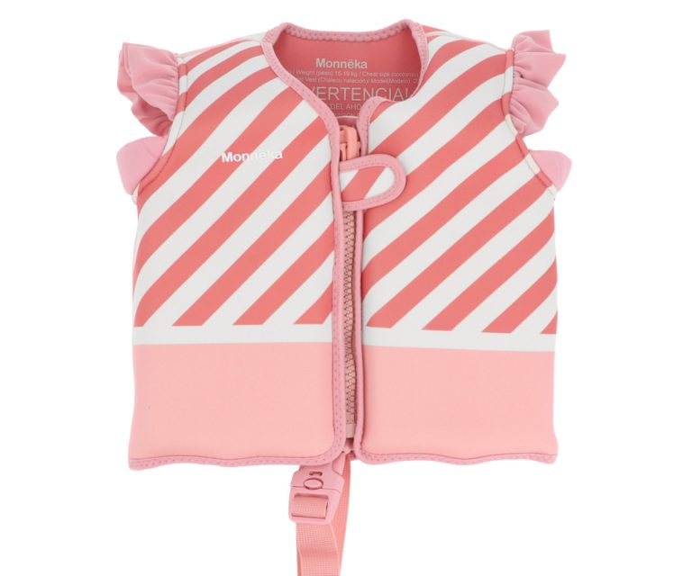 Chaleco Flotador Aprendizaje Stripes Bloom & Blush - Imagen 1