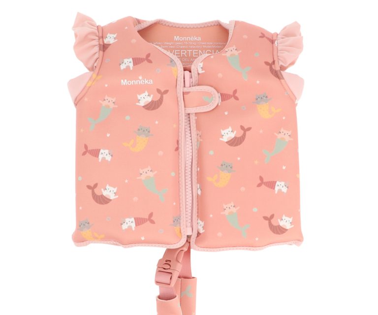 Chaleco Flotador Aprendizaje Mermaid Cats - Imagen 1