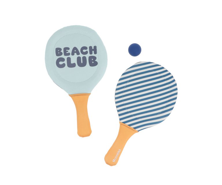 Palas de Playa Neopreno Stripes Blues & Beyond con Pelota - Imagen 1