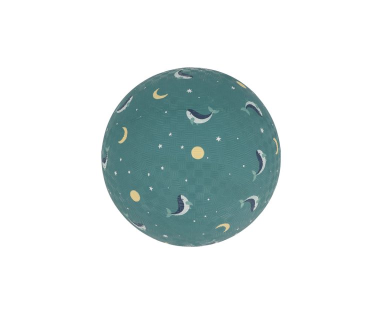 Pelota Grande Whale Teal - Imagen 1