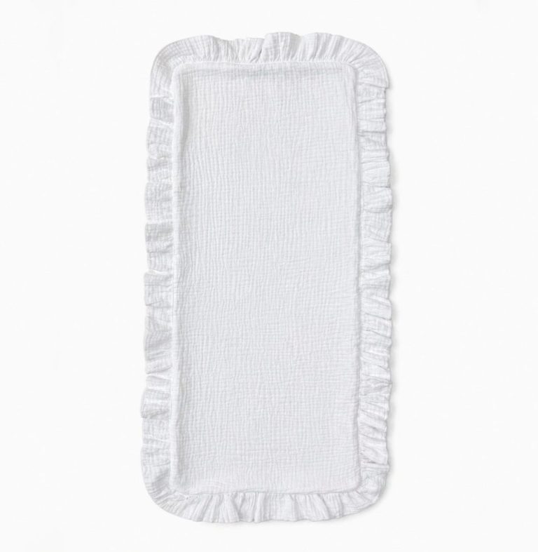 Salvacolchon bambula blanco - Imagen 1