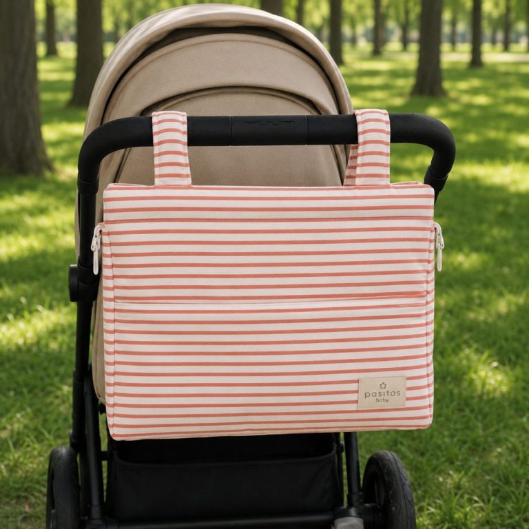 28ba745e-45de-4aa7-86a9-078955a1923b Bolsa panera rayas coral - Imagen 1
