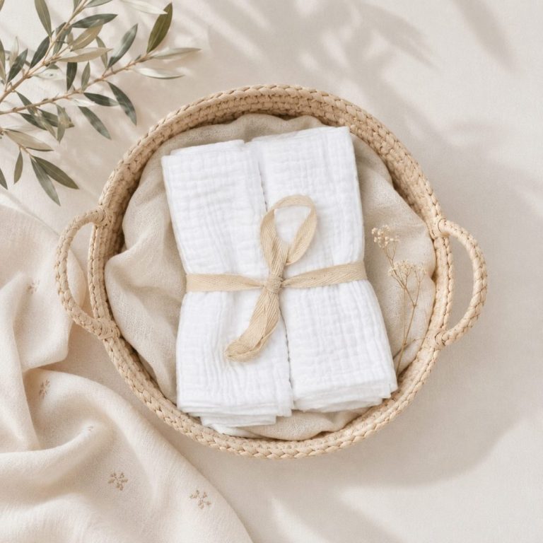 Pack gasitas bambula blanca - Imagen 1