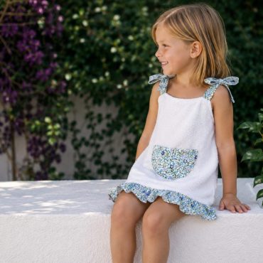 Vestido rizo Hortensia